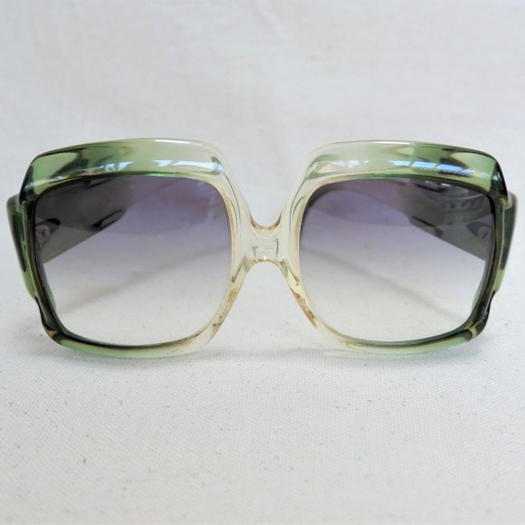 Vintage Da Vinci Oversized Sunglasses, Mod, 1970\